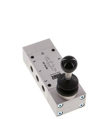 5/3 G1/8'' Center Closed Handhebelventil 0-10bar/0-140psi Airtec