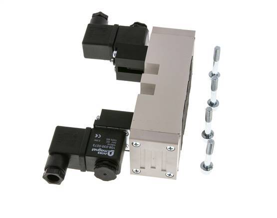 5/2 ISO 5599-2 Bistabiles Magnetventil 24V AC 1,5-10bar/21,0-140psi YPC