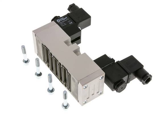 5/2 ISO 5599-2 Bistabiles Magnetventil 24V AC 1,5-10bar/21,0-140psi YPC