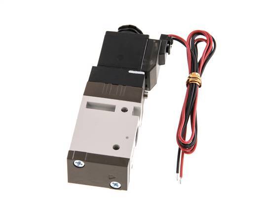 3/2 G1/8'' NC-Magnetventil 24V DC 1,5-10bar/21,0-140psi 2-poliger Stecker YPC