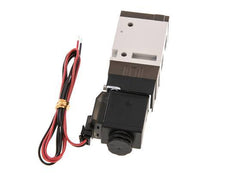3/2 G1/8'' NC-Magnetventil 24V DC 1,5-10bar/21,0-140psi 2-poliger Stecker YPC