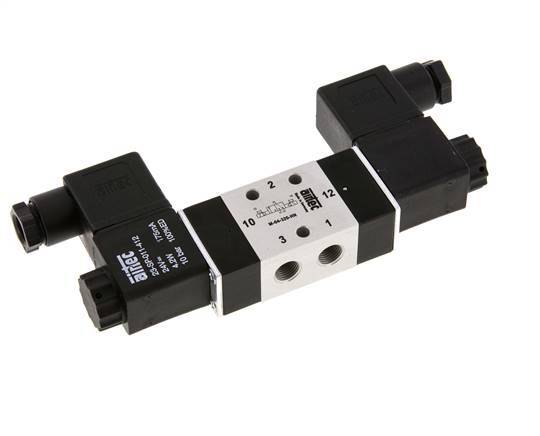 3/2 G1/8'' Bistabiles Magnetventil 12V DC 2,5-10bar/35,0-140psi Airtec
