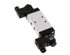 5/3 G1/4'' Exhaust Center Solenoid Valve 115V AC 3-10bar/42-140psi Airtec