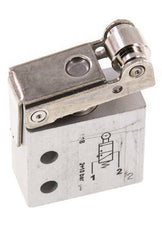 3/2 M5 NO Rollenhebelventil 2-10bar/28-140psi
