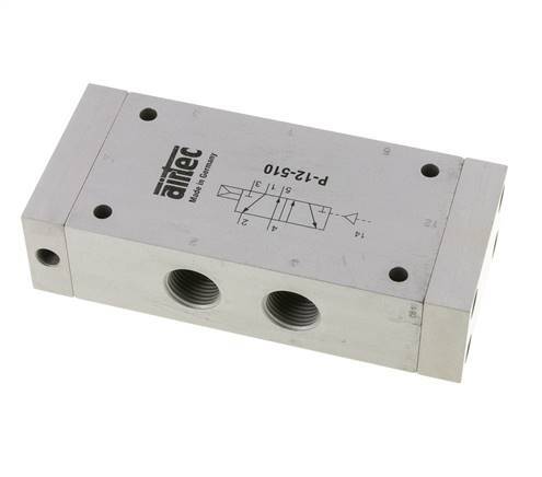 5/2 G1/2'' Luftsteuerventil 1-10bar/14-140psi Airtec