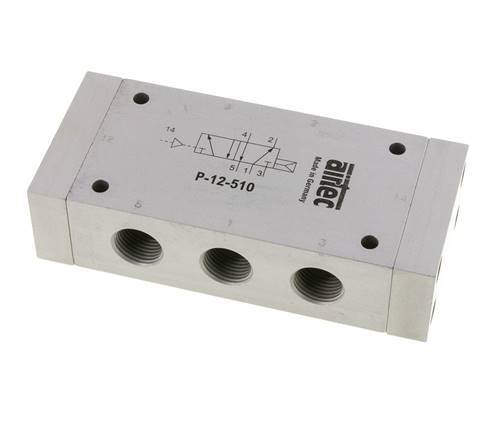 5/2 G1/2'' Luftsteuerventil 1-10bar/14-140psi Airtec