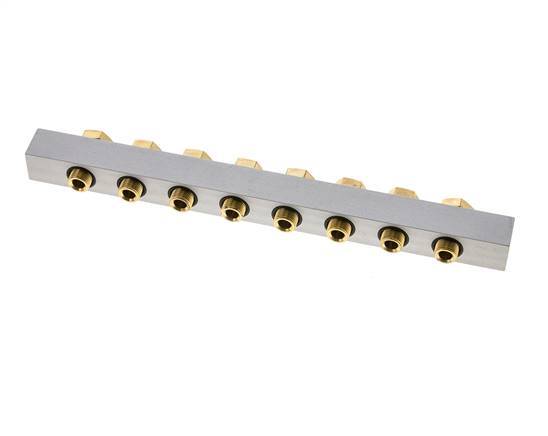 Verteiler 8-Stationen 3/2 5/2 5/3-Wege Airtec M04/P04