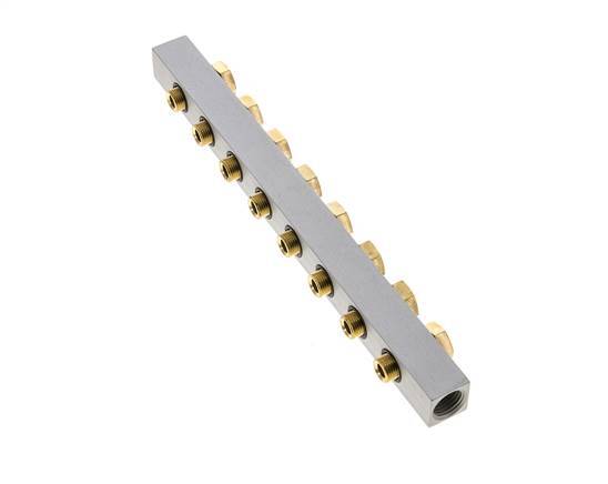 Verteiler 8-Stationen 3/2 5/2 5/3-Wege Airtec M04/P04
