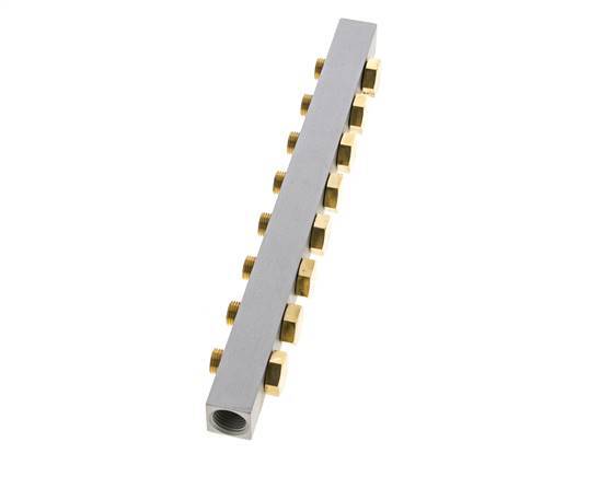 Verteiler 8-Stationen 3/2 5/2 5/3-Wege Airtec M04/P04