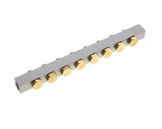 Verteiler 8-Stationen 3/2 5/2 5/3-Wege Airtec M04/P04