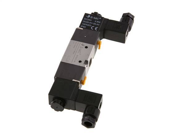 3/2 G1/8'' Bistabiles Magnetventil 24V DC 1,5-8bar/21,0-112psi E.MC