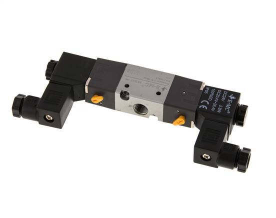 3/2 G1/8'' Bistabiles Magnetventil 24V DC 1,5-8bar/21,0-112psi E.MC