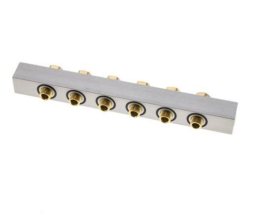 Verteiler 6-Stationen 3/2 5/2 5/3-Wege Airtec M05/P05