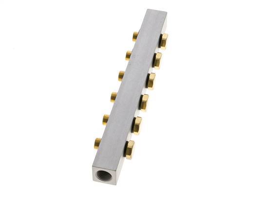 Verteiler 6-Stationen 3/2 5/2 5/3-Wege Airtec M05/P05