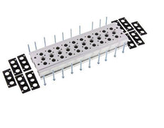 Verteiler 10-Stationen YPC SF2000 5/2 5/3-fach