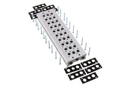 Verteiler 10-Stationen YPC SF2000 5/2 5/3-fach