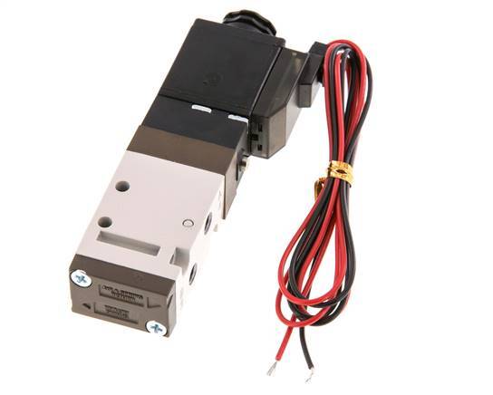 5/2 M5-Magnetventil 24V DC 1,5-10bar/21,0-140psi 2-poliger Stecker YPC