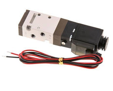 5/2 M5-Magnetventil 24V DC 1,5-10bar/21,0-140psi 2-poliger Stecker YPC