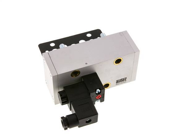 5/2 ISO 5599-3 Solenoid Valve 115V AC 2-10bar/28-140psi Airtec