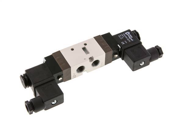 5/2 G1/4'' (G1/8'') Bistabiles Magnetventil 230V AC 1,5-10bar/21,0-140psi YPC