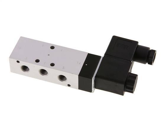 5/2 G1/8''-Magnetventil 24V DC 3-10bar/42-140psi Airtec