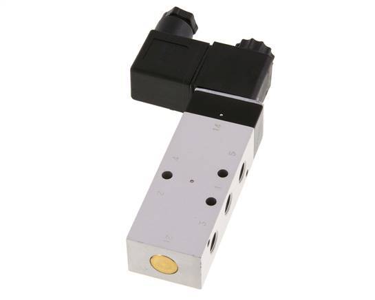 5/2 G1/8''-Magnetventil 24V DC 3-10bar/42-140psi Airtec