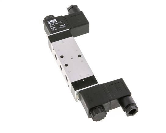 5/2 G1/8'' Bistabiles Magnetventil 230V AC 3-10bar/42-140psi Airtec