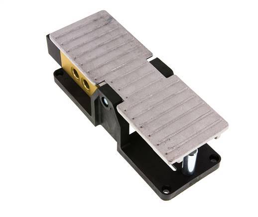 5/3 G1/4'' Auspuff Zentrum Fußpedalventil 2.5-10bar/35.0-140psi