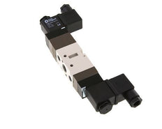 5/3 G1/4'' (G1/8'') Druck-Center-Magnetventil 12V DC 2-10bar/28-140psi YPC