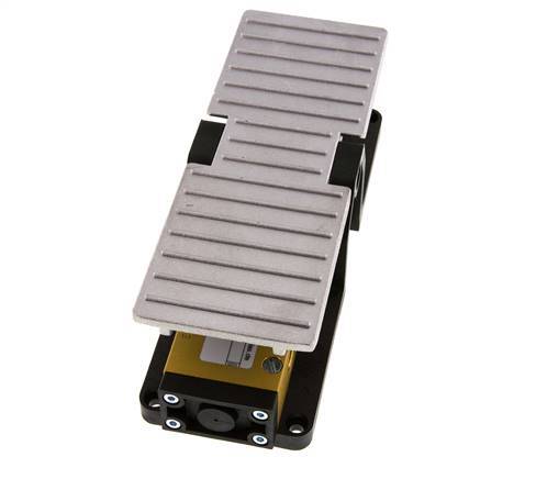 5/3 G1/4'' Auspuff Zentrum Fuß Pedal Ventil Raste 2.5-10bar/35.0-140psi
