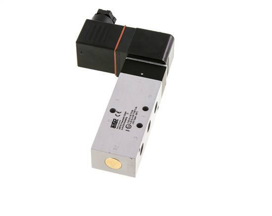 5/2 G1/8''-Magnetventil 24V DC ATEX 3-10bar/42-140psi Airtec
