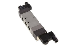 5/3 G1/2'' Auspuff-Mittelmagnetventil 12V DC 1,5-8bar/21,0-112psi E.MC