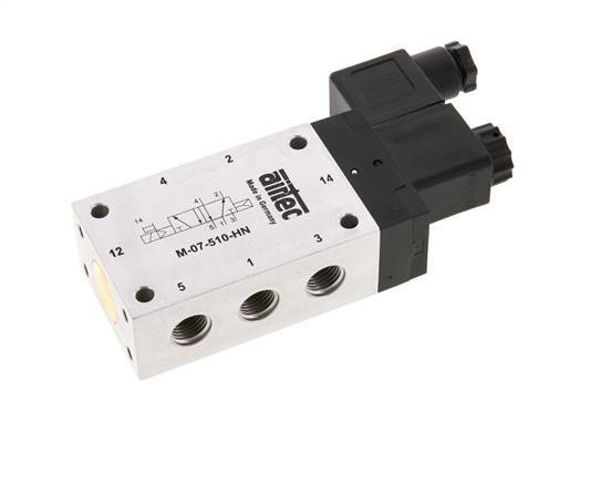 5/2 G1/4'' Solenoid Valve 115V AC 1.5-10bar/21.0-140psi Airtec