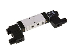 5/3 G1/8'' Center Closed Magnetventil 12V DC 3-10bar/42-140psi Airtec