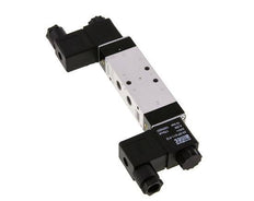5/3 G1/8'' Center Closed Magnetventil 12V DC 3-10bar/42-140psi Airtec