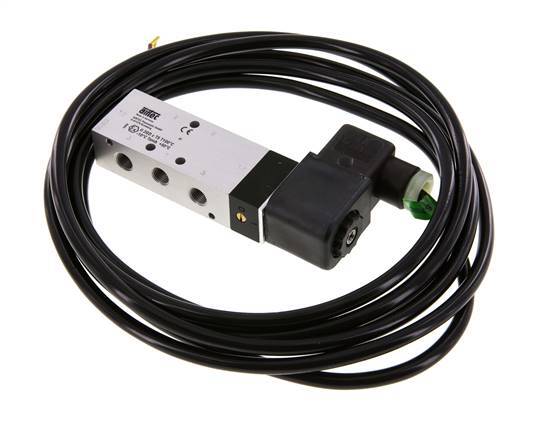 5/2 G1/8''-Magnetventil 230V AC ATEX 3-10bar/42-140psi Airtec