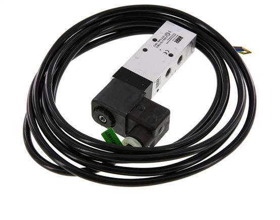 5/2 G1/8''-Magnetventil 230V AC ATEX 3-10bar/42-140psi Airtec