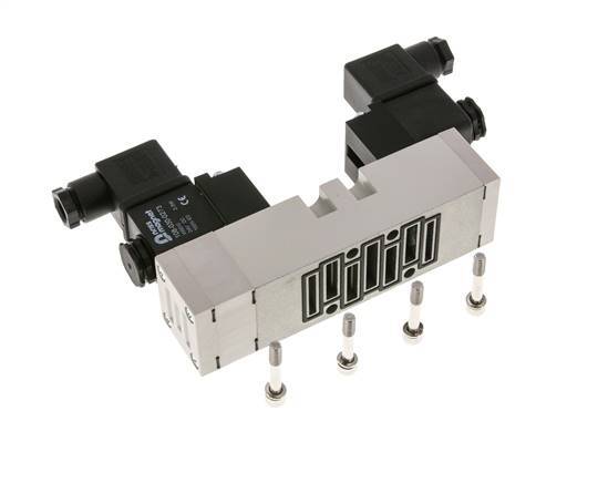 5/3 ISO 5599-1 Druck-Center-Magnetventil 24V DC 2-10bar/28-140psi YPC