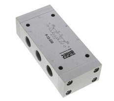 5/3 G1/2'' Center Closed Luftsteuerventil 0-10bar/0-140psi Airtec