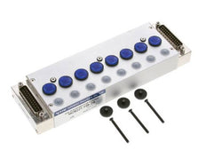 8x Multipol-Steckverbinder YPC SF2000 Ventile 24VDC
