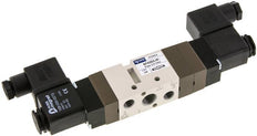 5/3 G1/4'' (G1/8'') Zentrum geschlossen Magnetventil 24V AC 2-10bar/28-140psi YPC