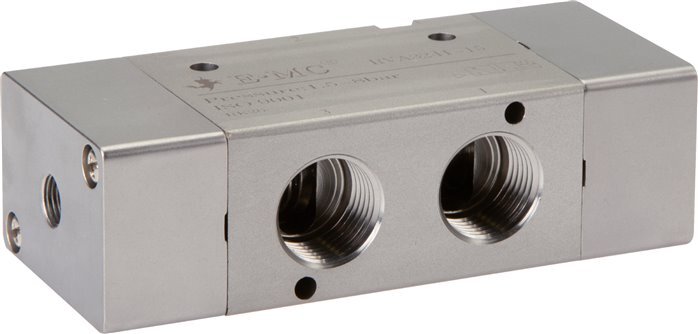 3/2 G1/2'' (G1/8'') Bistabiles Luftsteuerventil Externe Vorsteuerung 1,5-8bar/21,0-112psi E.MC