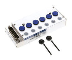 6x Multipol-Steckverbinder YPC SF2000 Ventile 24VDC