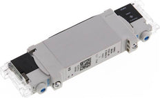 2x3/2 Flansch NC-Magnetventil 24V DC 1,5-7bar/21,0-98psi Rechteckstecker H Festo