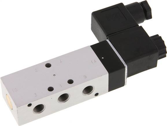 5/2 G1/8''-Magnetventil 230V AC 3-10bar/42-140psi Airtec