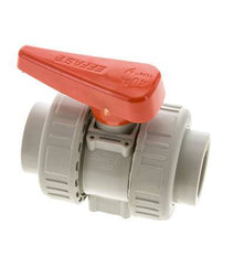 PP-H 2-way Ball Valve True Union 40 mm FKM