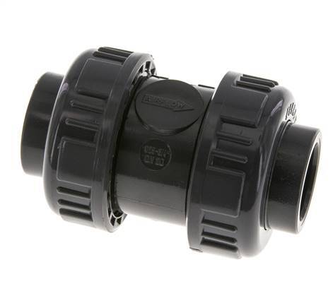 PVC-Rückschlagventil 25 mm 0,012-16bar
