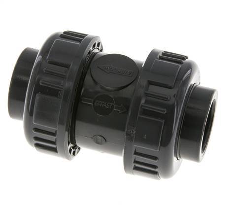 PVC-Rückschlagventil 25 mm 0,012-16bar