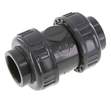 PVC-Rückschlagventil 32 mm 0,012-16bar