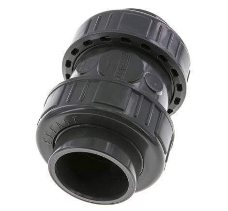 PVC-Rückschlagventil 50 mm 0,012-16bar